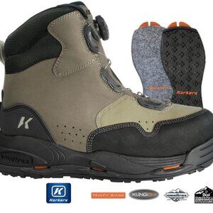 Korkers METALHEAD Wading Boots Mens 12